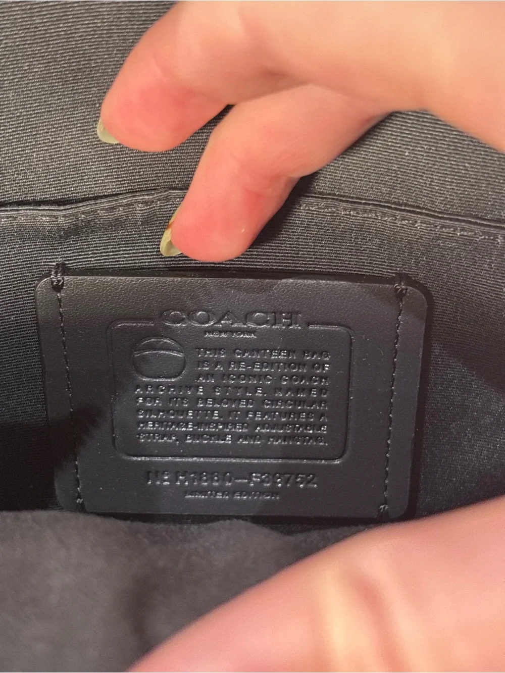 Coach Canteen Crossbody with Stud Accents like NEW